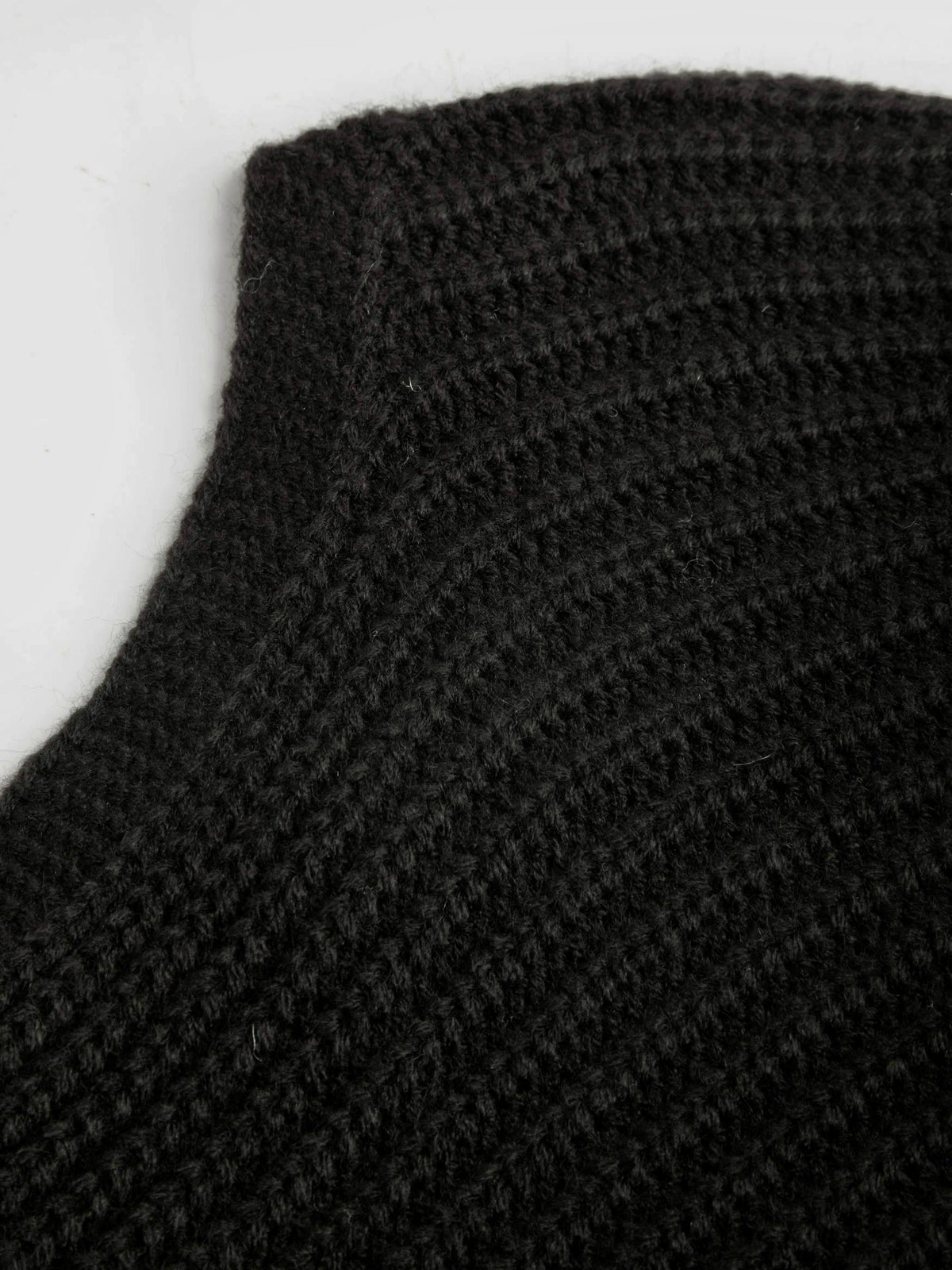 Alva - Cropped Lace-Back Knit