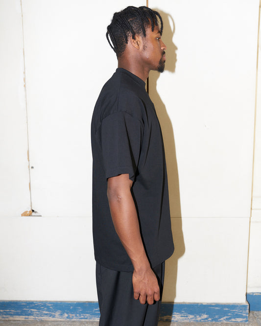 Nasty Cat-Oversize Fit Luxury T Shirt-Black