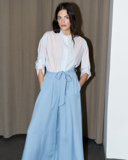 Dina - Palazzo Pants - Ciel