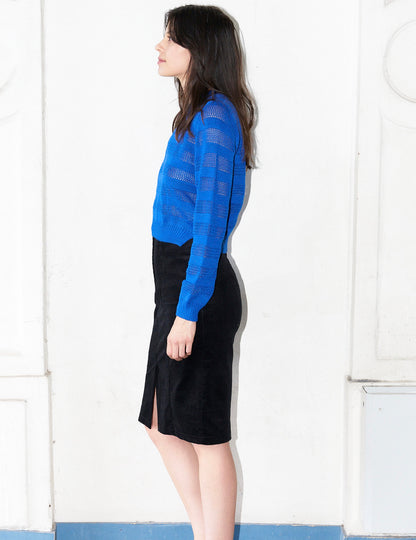 Cersei - Pencil Skirt-Black