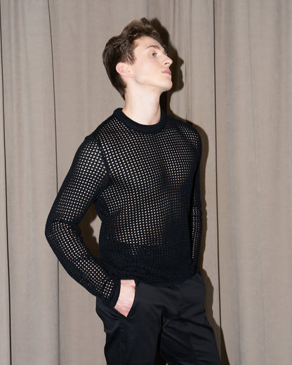 Quentin - Mesh Knit Top