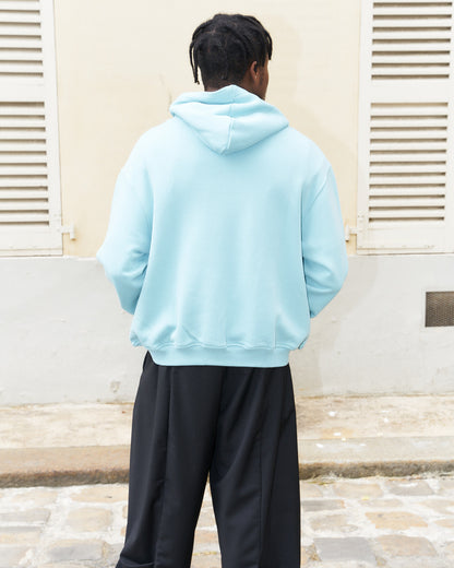 Nasty Cat-Oversize Fit Luxury Hoody-Pastel Blue