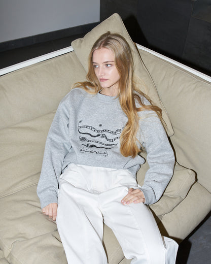 Fidi - Embroidered Sweatshirt - W