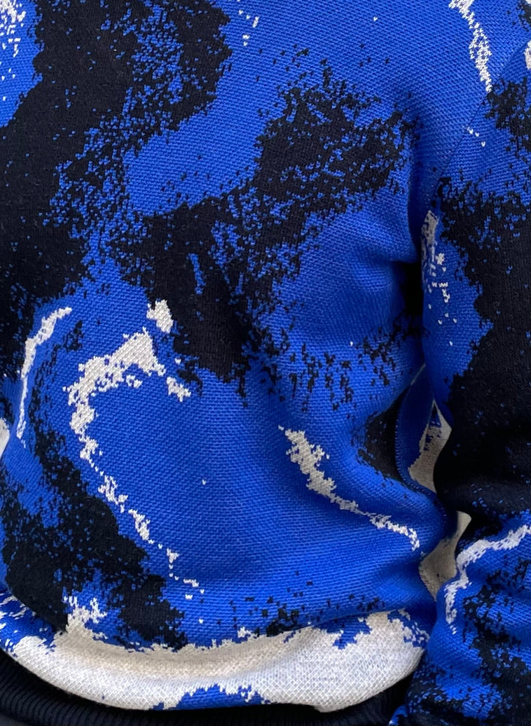 Brandon - Abstract Pattern Jacquard Sweater
