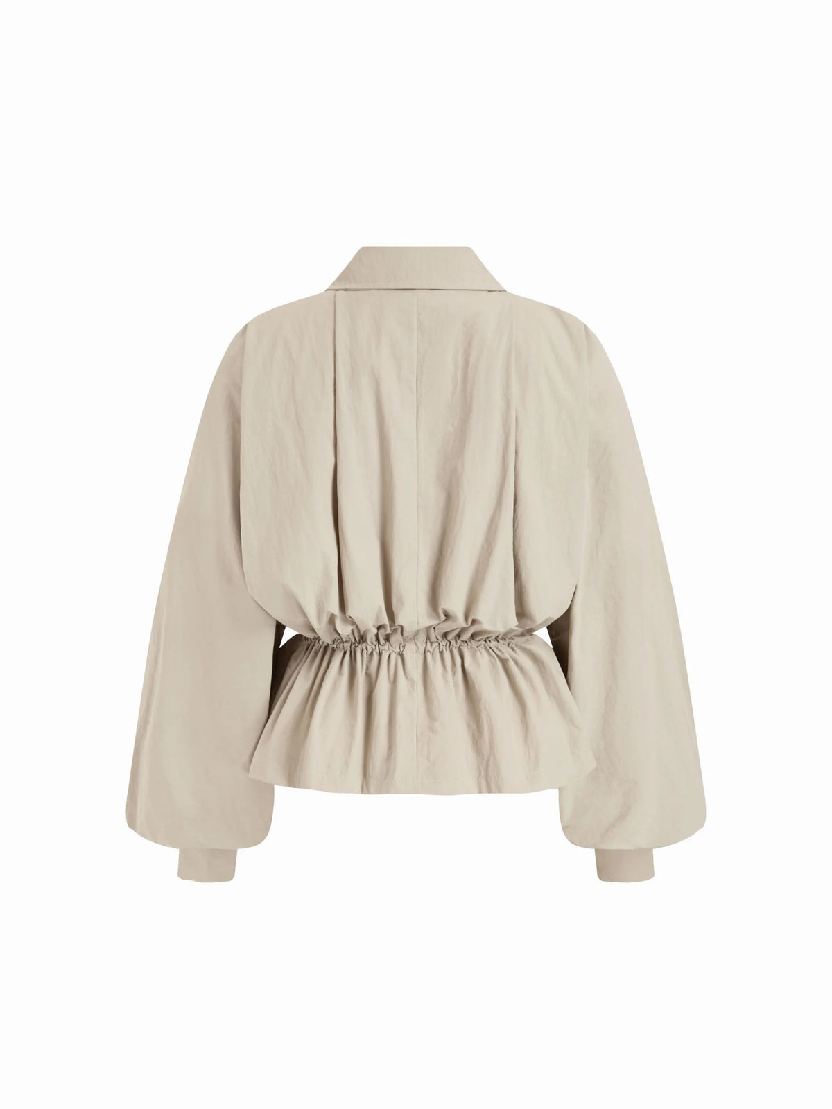Iman - Cinch-Waist Short Windbreaker