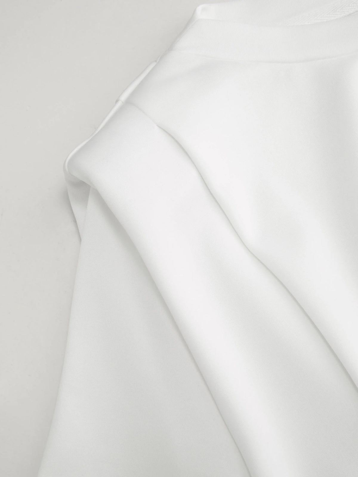 Peyo - Structured Soufflé Sleeve T-Shirt - Off White
