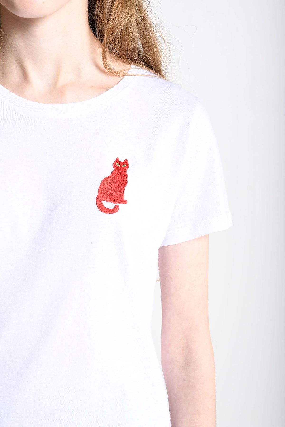 Nqstycat 7 T-Shirt white