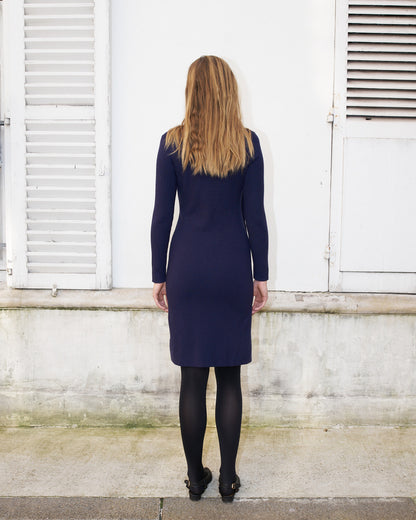 Zendaya -  Side Button Knit Dress