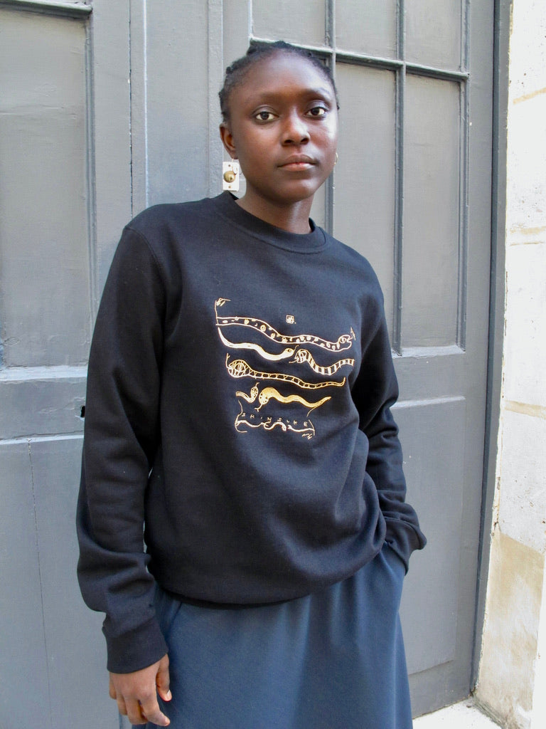 Fidi - Embroidered Sweatshirt - M