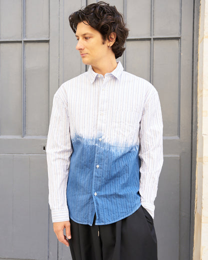 Teddy-Multi Color Stripe Tie and Dye Shirt