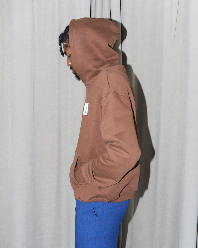 Nasty Cat-Oversize Fit Luxury Hoody-Brown