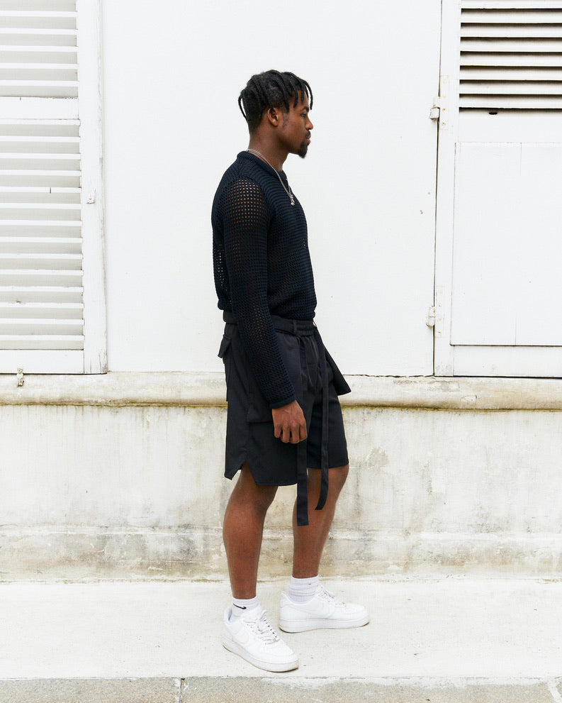 Nasty Cat-Deconstructed 3D Pocket Shorts