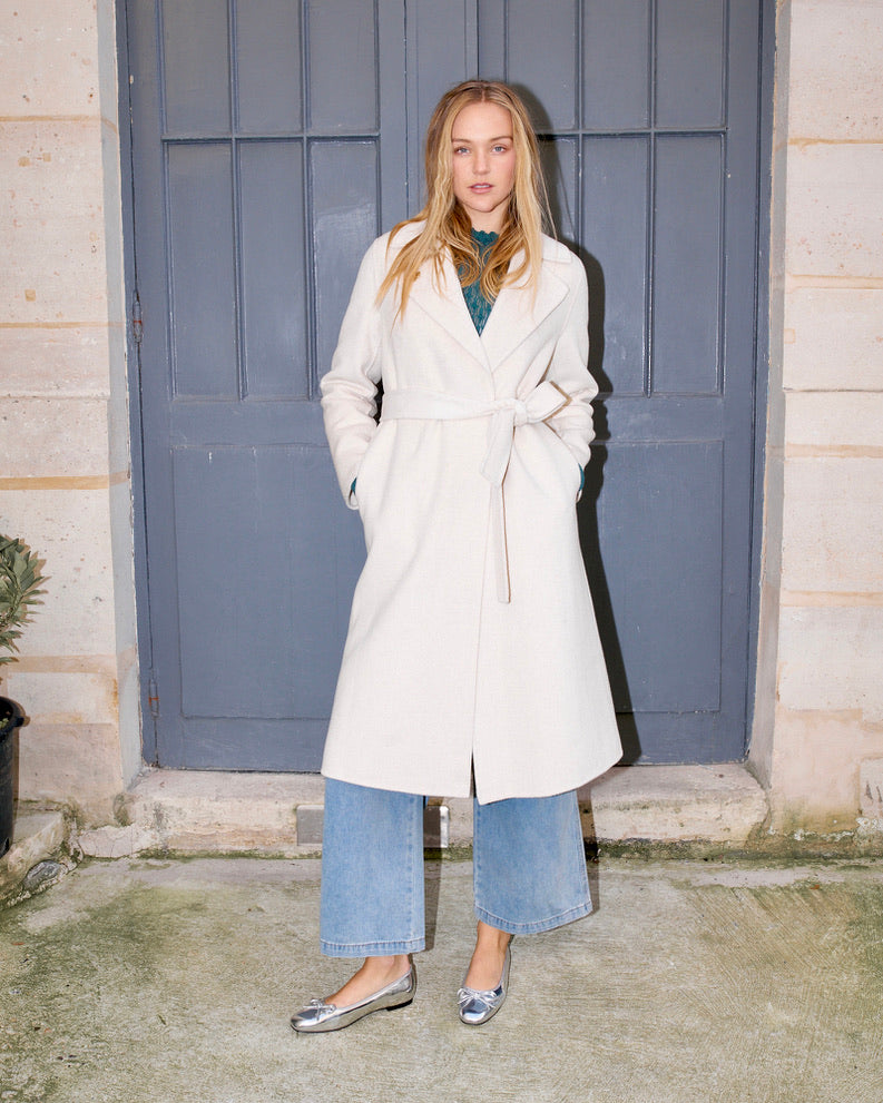 Danny - Cashmere belted Coat