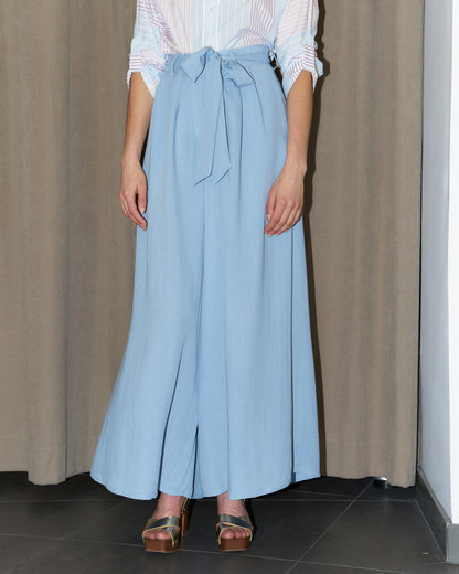 Dina - Palazzo Pants - Ciel