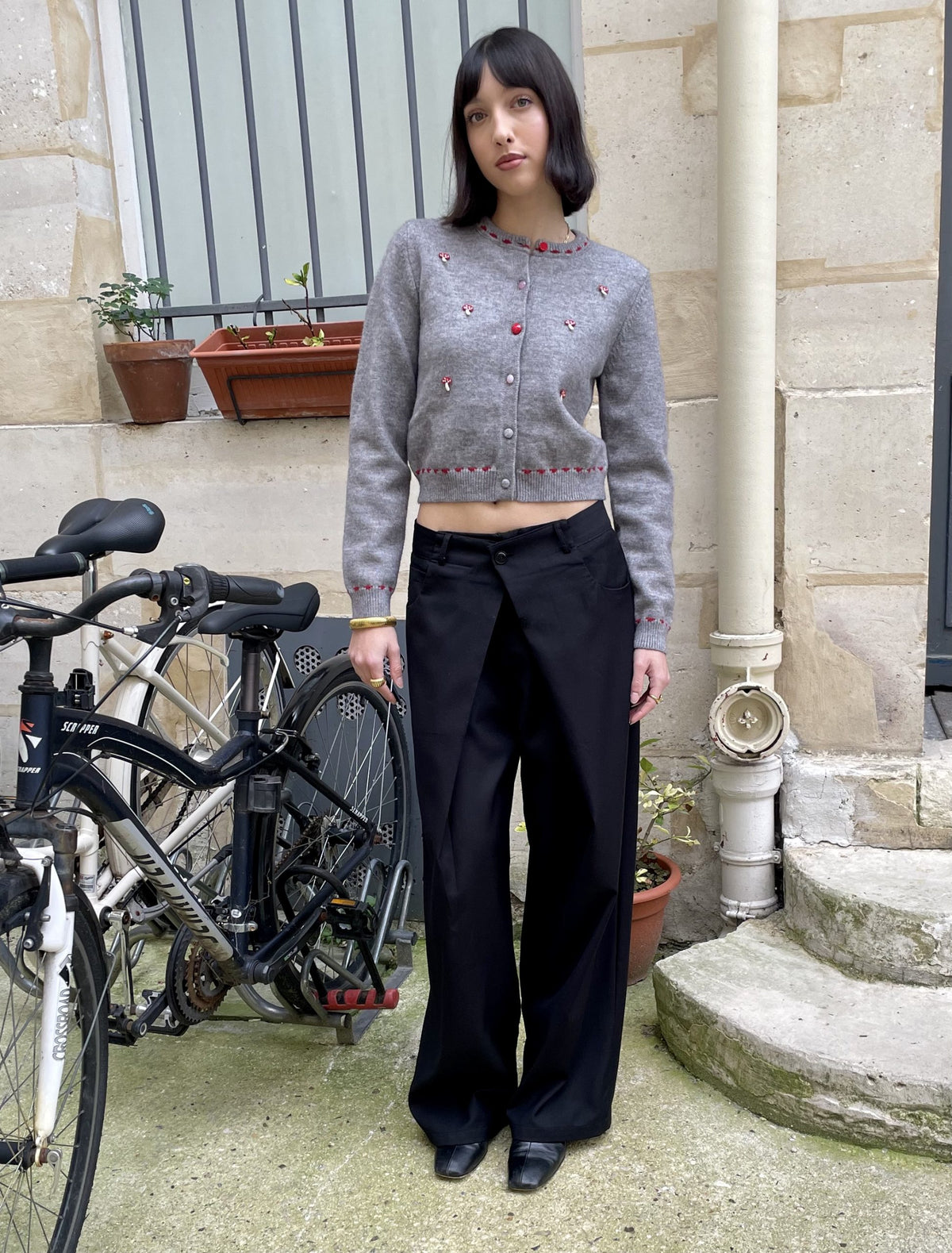 Zane - Front-Fold Pleat Trousers