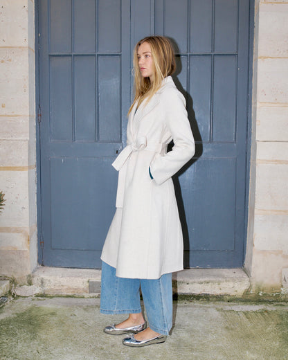Danny - Cashmere belted Coat