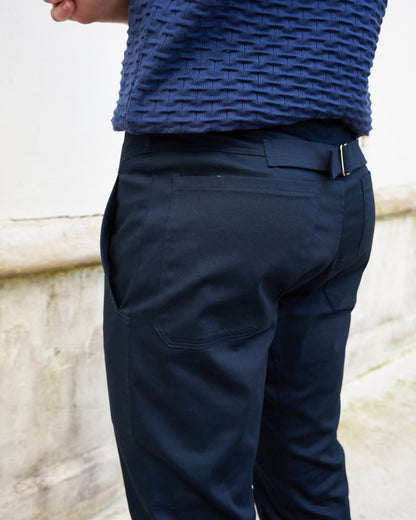 Dean-Work Wear Pants- Navy