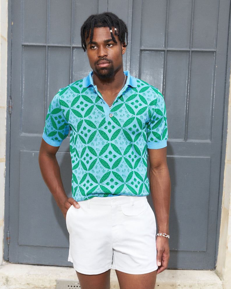 Brody - Tailored Hot Shorts - White
