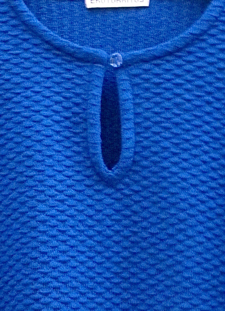 Nevada-Textured Sweater Aviator blue/amber