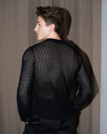 Quentin - Mesh Knit Top