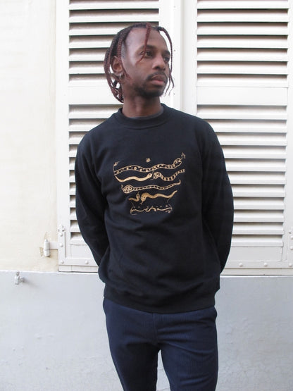 Fidi - Embroidered Sweatshirt - M