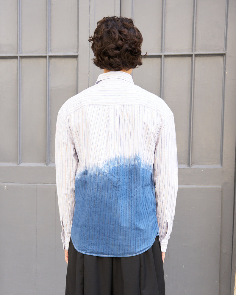 Teddy-Multi Color Stripe Tie and Dye Shirt