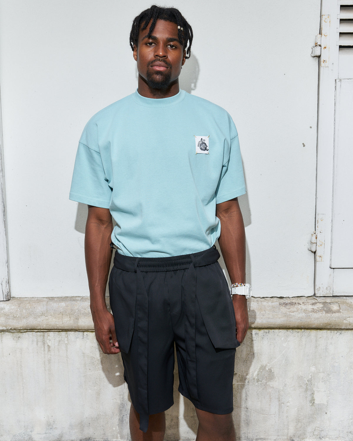 Nasty Cat-Deconstructed 3D Pocket Shorts