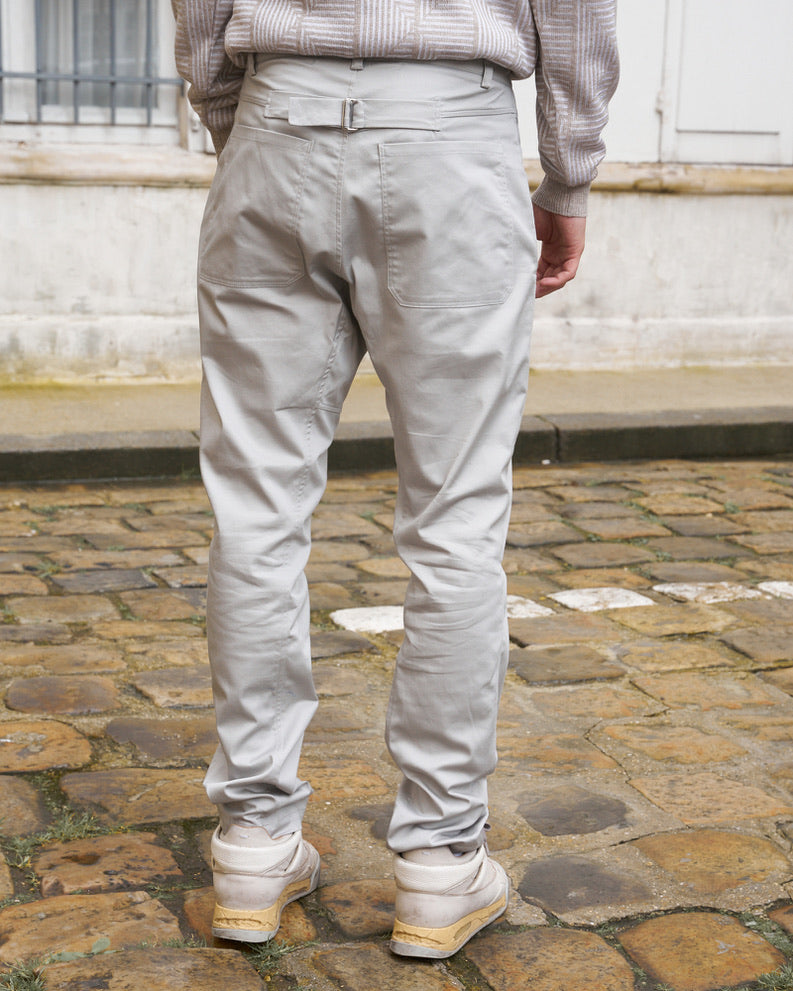 Dean-Work Wear Pants- Light Grey