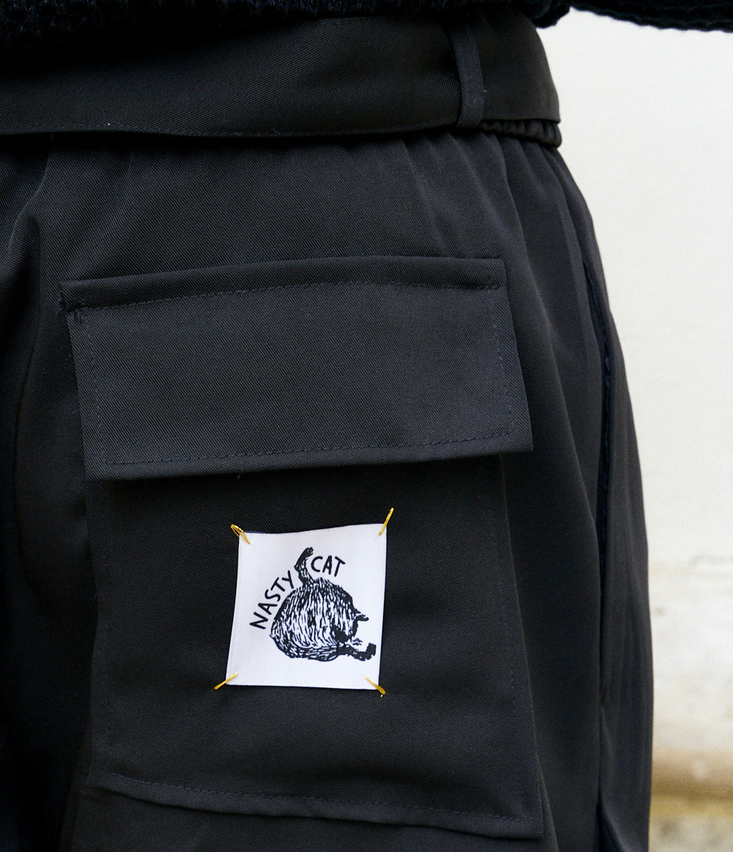 Nasty Cat-Deconstructed 3D Pocket Shorts