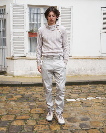 Dean-Work Wear Pants- Light Grey