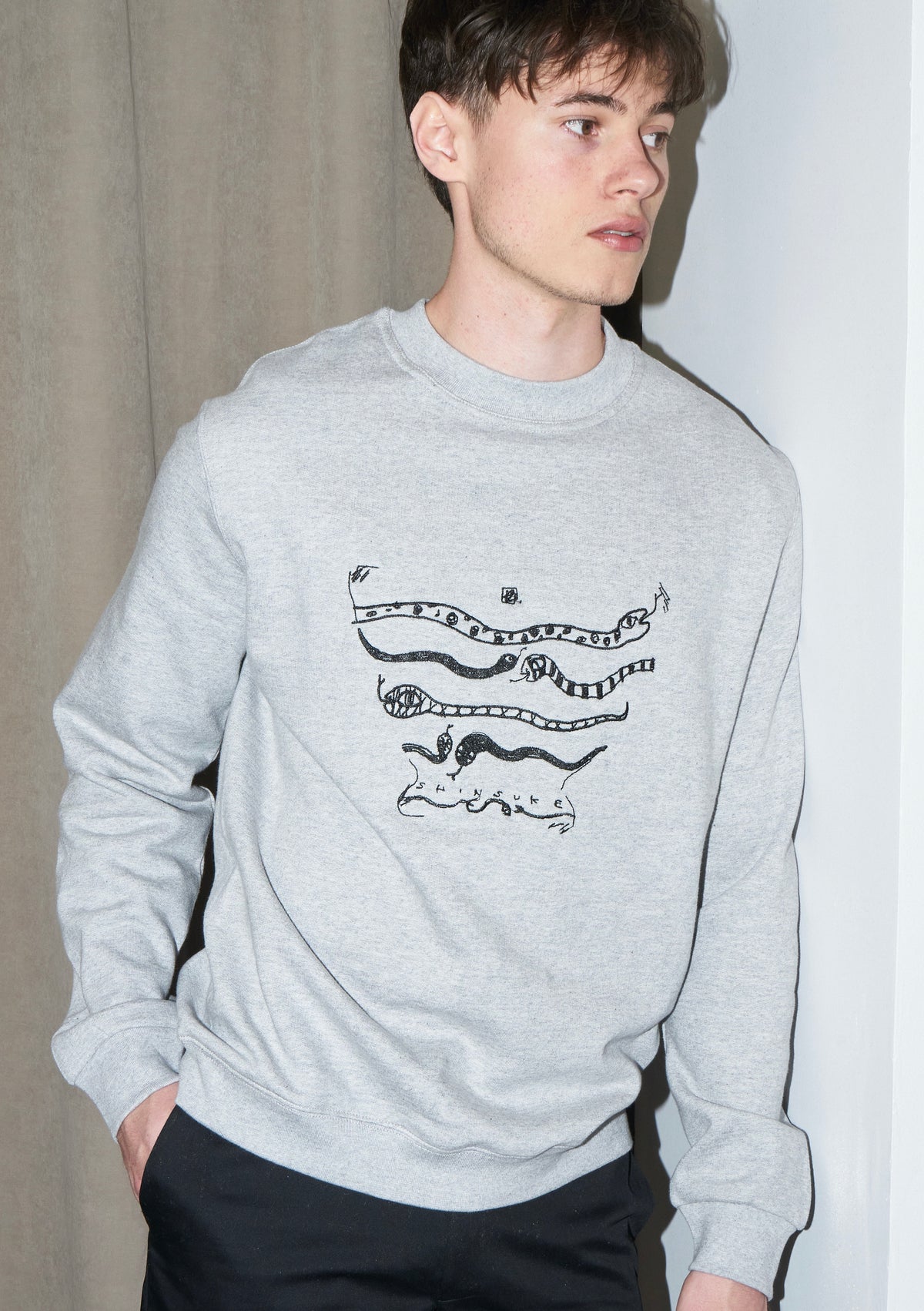 Fidi - Embroidered Sweatshirt - Man