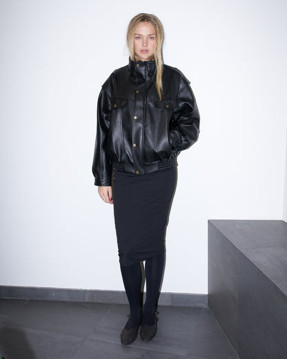 Robb - The Soufflé Vegan Leather Jacket - W