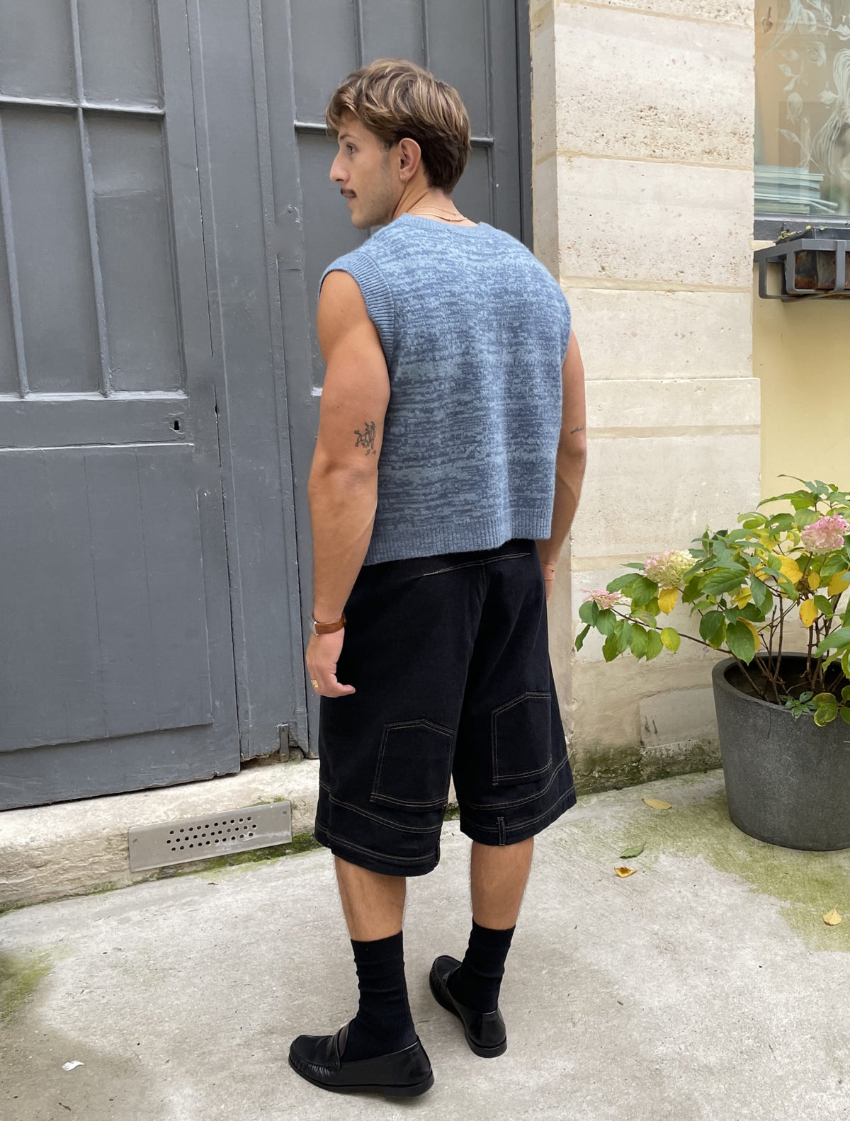 Cruz - Soft Knit Vest with Countryside Jacquard