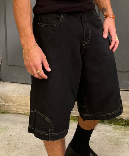 Ashton - The Upside-Down Jorts - Black