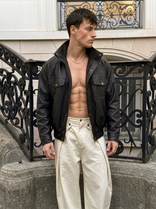 Robb - The Soufflé Vegan Leather Jacket