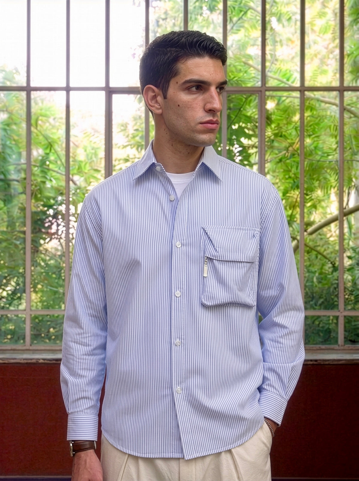 Tyrion -  Sculptural Pocket Shirt