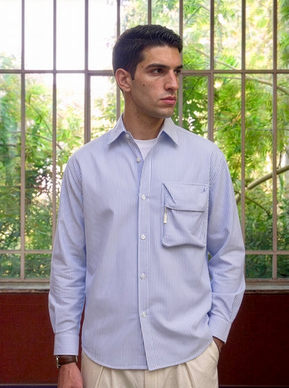 Tyrion -  Sculptural Pocket Shirt