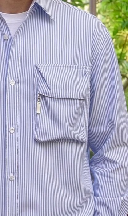 Tyrion -  Sculptural Pocket Shirt