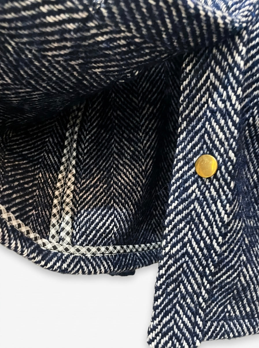 Mira - Cropped Tweed Wool Jacket
