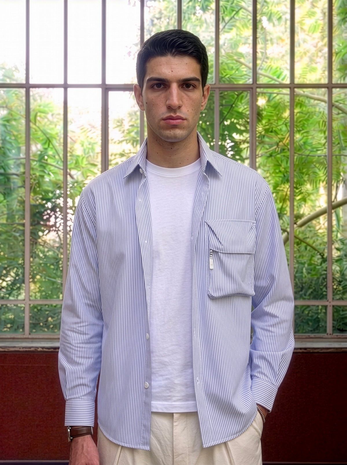 Tyrion -  Sculptural Pocket Shirt