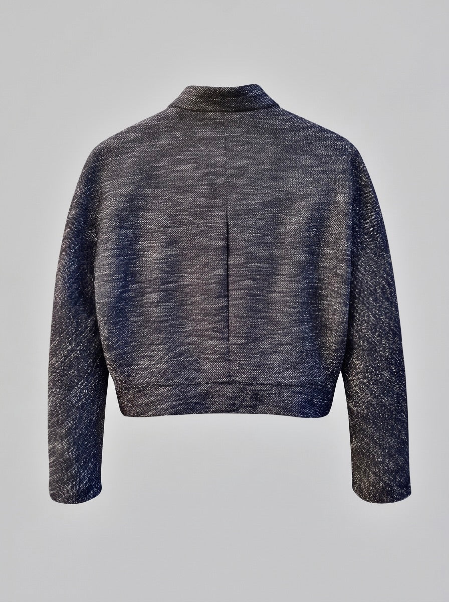 Lucky - Cropped Tweed  Jacket