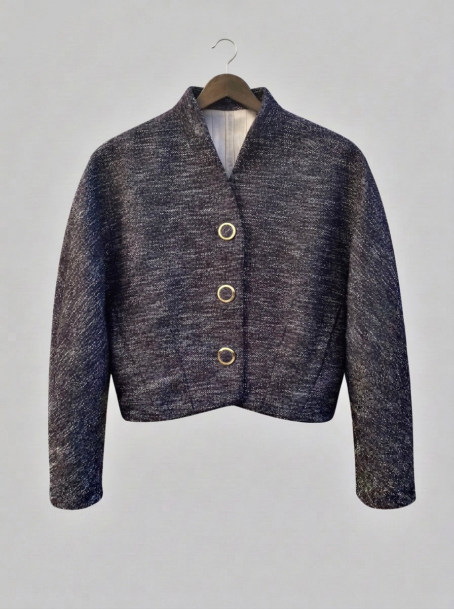 Lucky - Cropped Tweed  Jacket