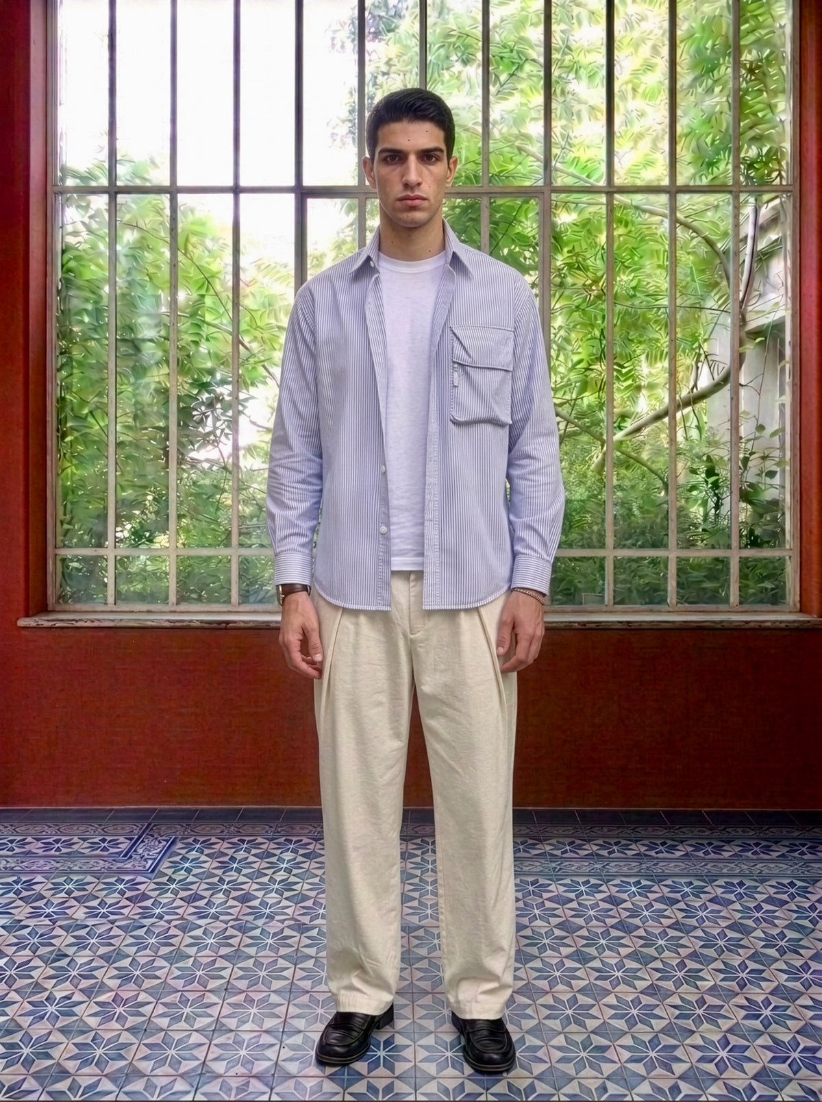 Tyrion -  Sculptural Pocket Shirt