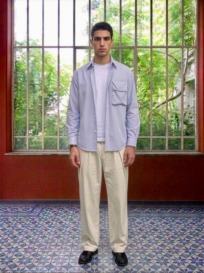 Tyrion -  Sculptural Pocket Shirt