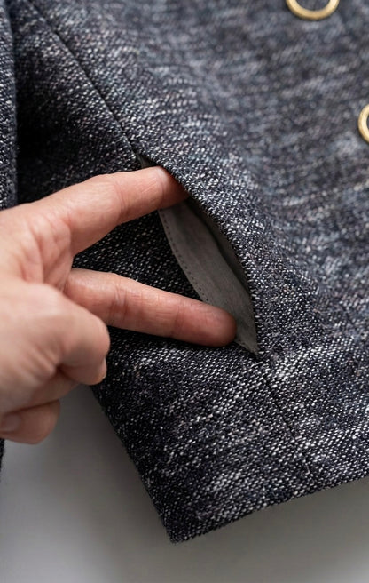 Lucky - Cropped Tweed  Jacket