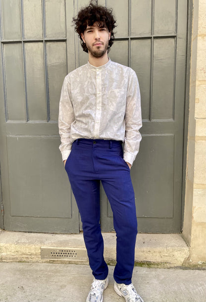 Dean-Work Wear Pants- Indigo Blue