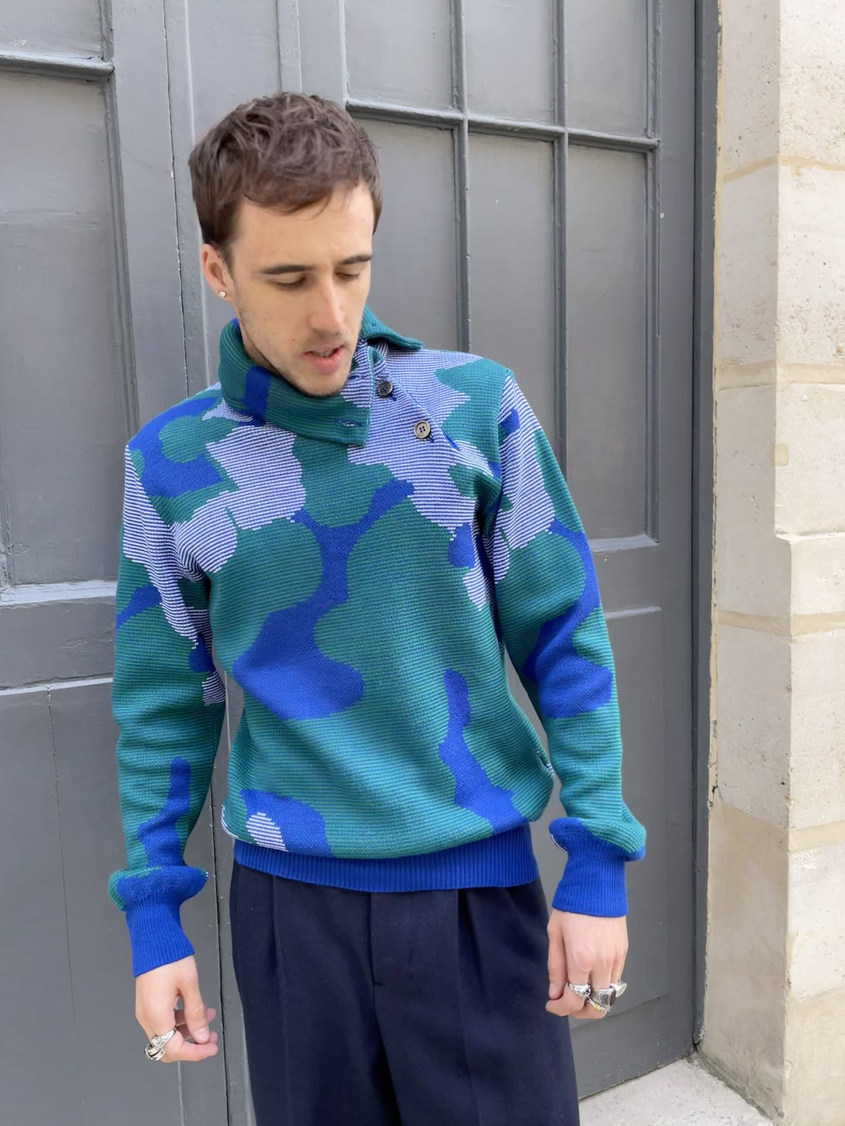 Denali - Jacquard Turtle Neck Sweater
