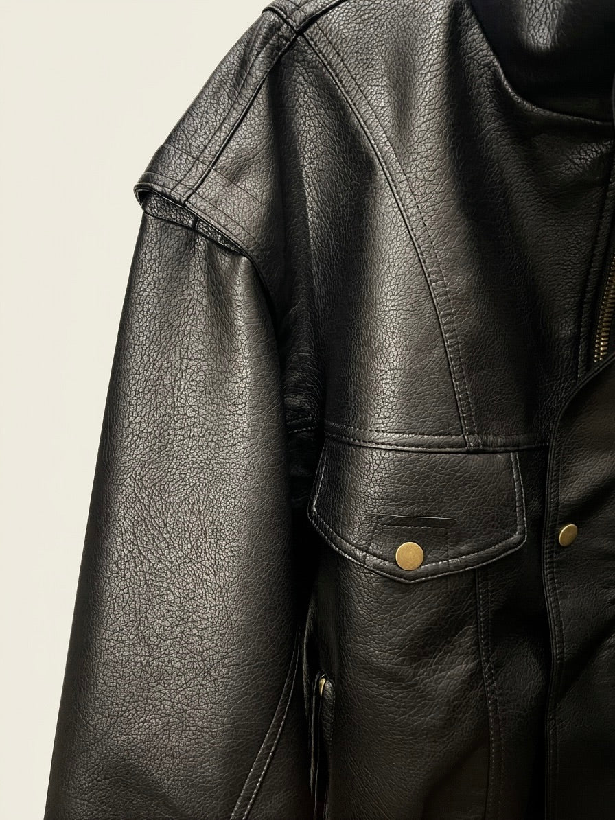 Robb - The Soufflé Vegan Leather Jacket